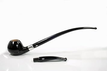 Chacom Stadlerweine 871 Half-Bent Diplomat TV Black / Length > 165 mm / Head Height 40 mm / Head Bore 22 mm / 9 mm