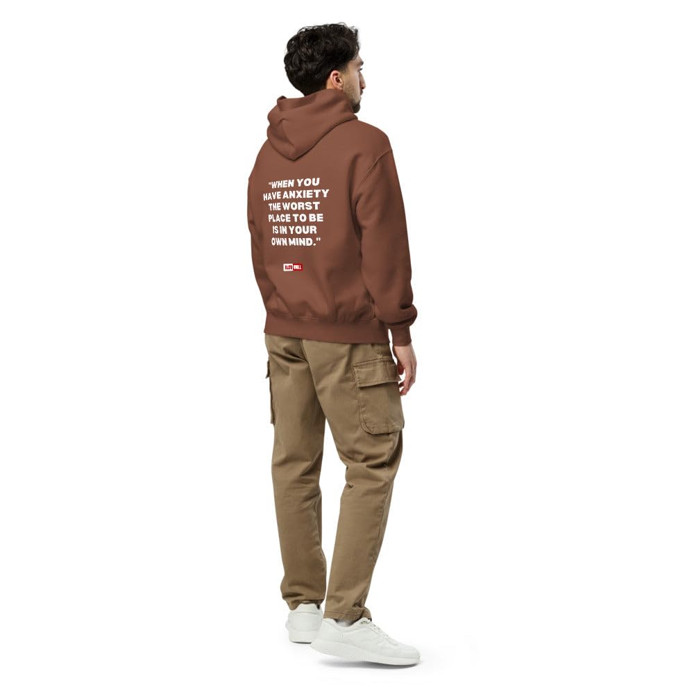Zaburzenia lękowe oversize bluza z kapturem unisex oversize bluza z kapturem 1 niespokojny prezent