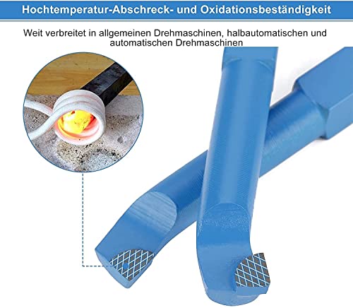 Drehmeißel Ejoyous 11 Stück Hartmetall Drehstahl Set