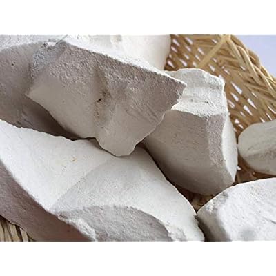 LISIC edible Chalk chunks (lump) natural for eating (food), 8 oz (220 g)