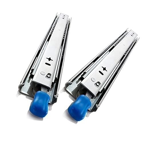 Guías para cajón con cierre suave y cerradura de seguridad de 550 mm