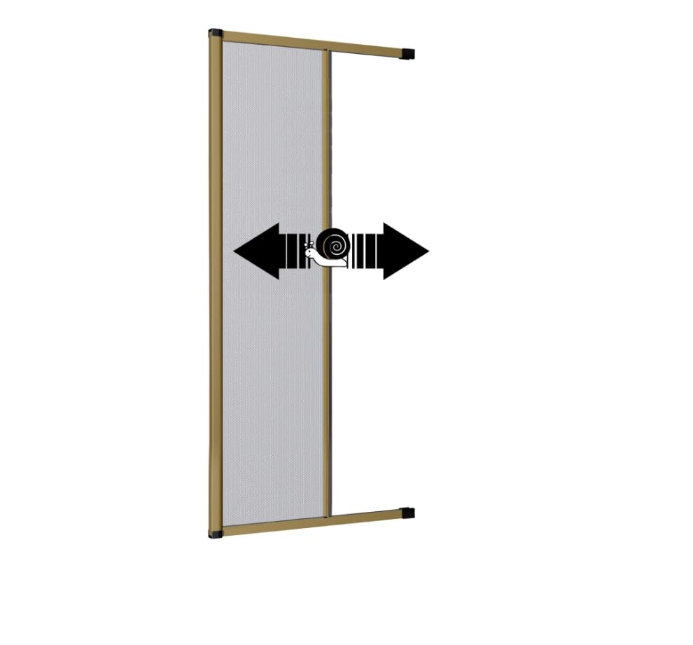 ZANZARIERA A RULLO IN KIT BRONZO 160X250H ORIZZONTALE FINESTRA PORTA riducibile