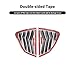 JONKOKO Car Rear Side Window Louvers for Mazda MX-5 ND 2015-2023 Triangular Window Glass Blinds Exterior Accessories (Only Fit Hardtop Version) (Carbon Fiber)