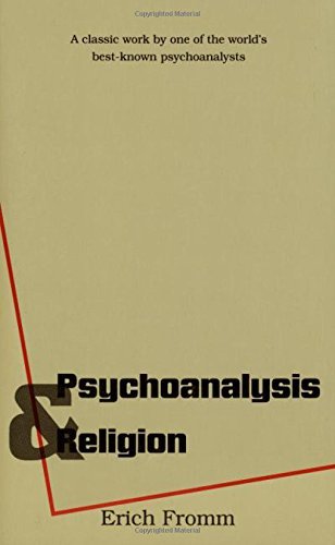 By Erich Fromm - Psychoanalysis and Religion: 1... B008VR5UJA Book Cover