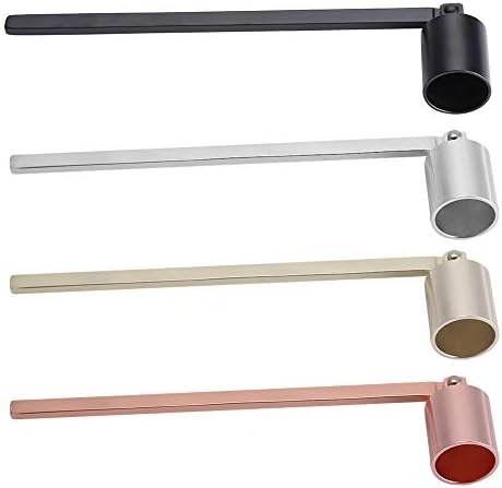 Hztyyier Candle Snuffer, Stainless Steel Church Candle Extinguisher Candle Wick Trimmer for Safely Putting Out Extinguish Candle Wicks Flame