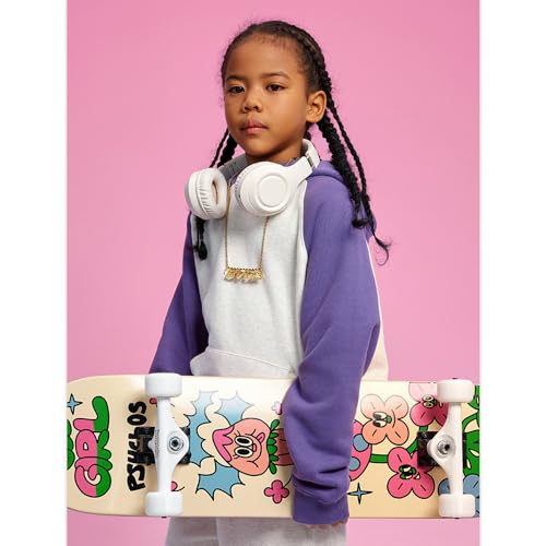 Kids Hoodies Girls Contrast Color Patchwork Hooded Sweatshirt Streetwear Vintage Pullover Boys Hoodies and Pants Set4