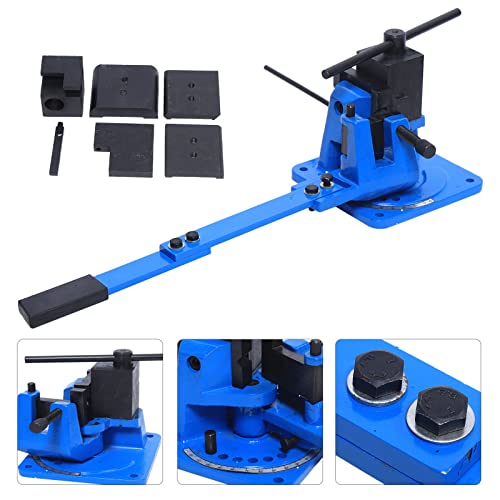 UB-100A Manual Metal Bar Bender, Bending Machine 120° UB-100A Universal Manual Metal Bar Bender Flat/Round/Square