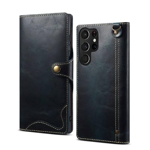 Étui de protection Samsung S21 Ultra bleu pour vos réunions d'affaires