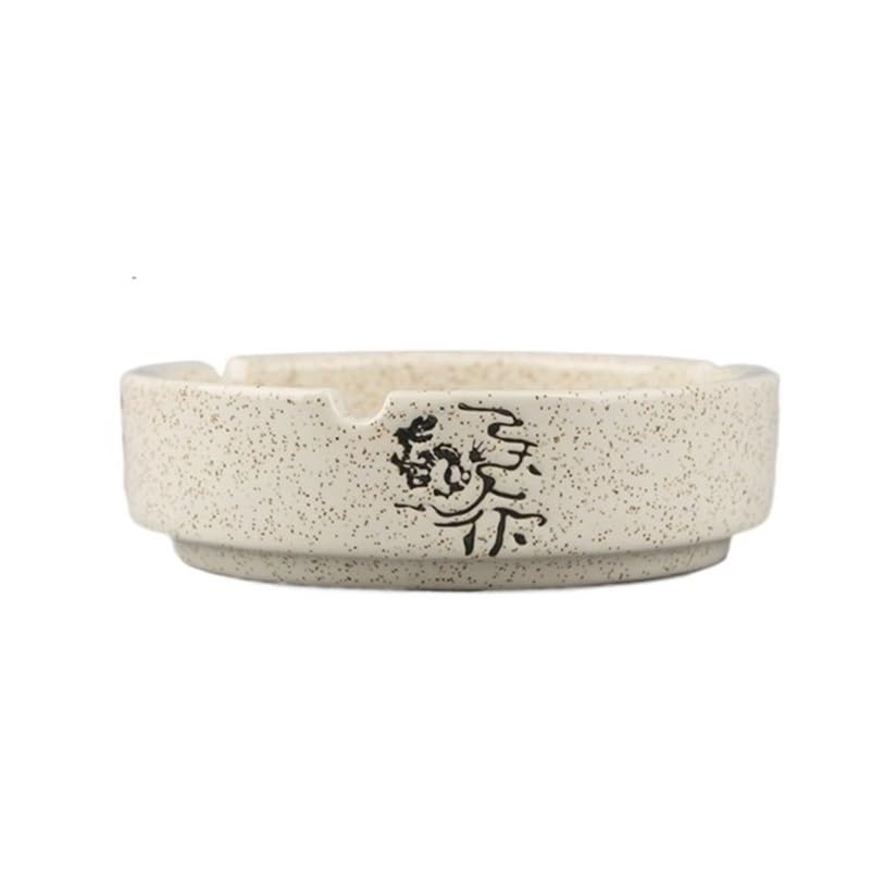 Popielniczki do papierosów Ceramiczna popielniczka w stylu vintage na biurko do salonu biurze