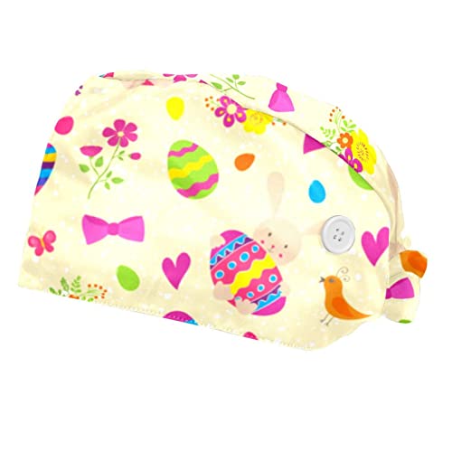 Chapeaux bouffants 2PCS ajustables anti-sueur pour le travail