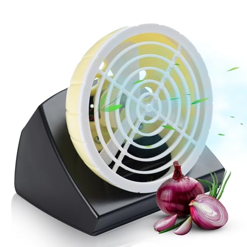 Fanion Cordless Kitchen Prep Fan - Portable for Cutting Onions Without Tears - Cute Onion-Shaped Fanion for Comfortable Cooking & Meal Preparation - Portable and Battery Operated (Sweet)