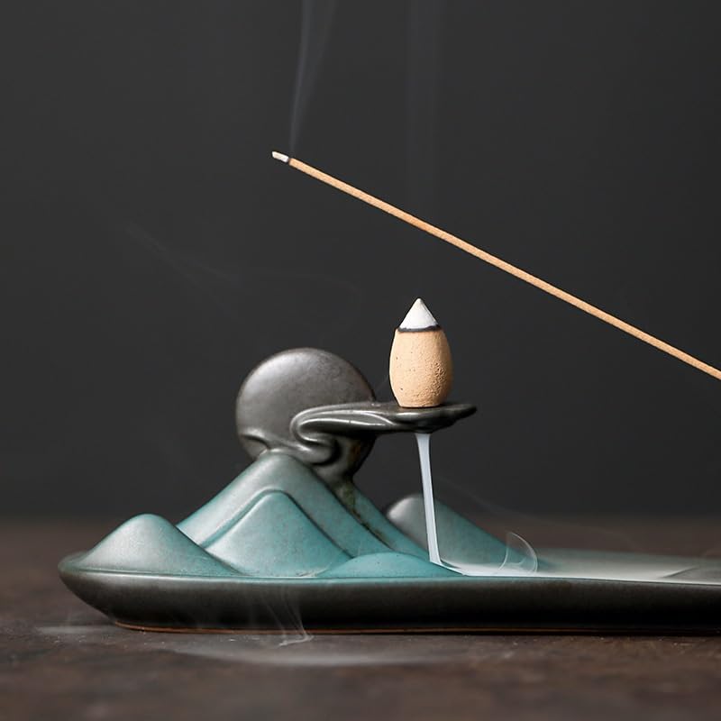 Amazon.com: eexbz Incense Burner Ceramic Incense Holder Ornaments