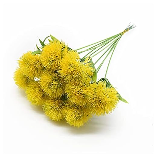 ENOSTORE Maskrosvas i plast för heminredning tillbehör bröllop dekorativ blomma hushållsprodukter konstgjorda växter billiga