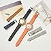 WOUKUP Quick Release Leather Watch Band Top Grain Leather Watch Strap Replacement Bracelet 18mm 20mm 22mm For Men and Women
