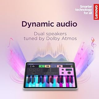 Lenovo Tab Android Tablet | 10.1 inch Full HD Display | MediaTek Helio G85 | 64GB | Wi-Fi 6 | 4GB RAM | Luna Grey + Clear Case