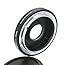 Fotasy Cannon FD Lens to EOS EF Adapter, FD EF Adapter, FD EF-S, Infinity Focus, Compatible with Canon DSLR 6D 5D Mark IV III II 1Ds 1D 7D II 7D 90D 80D 77D 70D 60D 50D 1300D 1200D 1100D 760D 750D