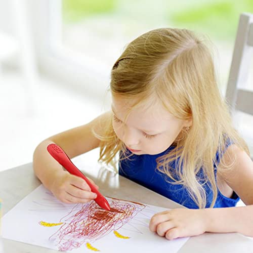 Lápis De Cor | Conjunto de giz de cera orgânico para pintura infantil | Conjunto de giz de cera apag