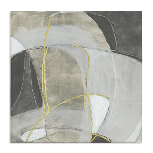 Stupell Industries 'Rocky Landscape Abstraction Neutral Tone'| Canvas Art