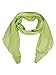 Produktbild Zwillingsherz Seiden-Tuch Damen stylisches Muster - Made in Italy - Eleganter Sommer-schal für Frauen - Hochwertiges Seidentuch/Seidenschal - Halstuch und Chiffon-Stola Dezent - grün