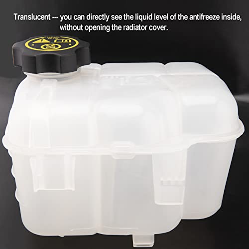 Coolant Reservoir Expansion Recovery Tank with Cap Compatible with Chevrolet Cruze 2011-2016 Orlando 2012-2014 Buick Verano 2012-2017 Cascada, Replace 603-383 Coolant Overflow Recovery Reservoir Tank - Thumbnail 5