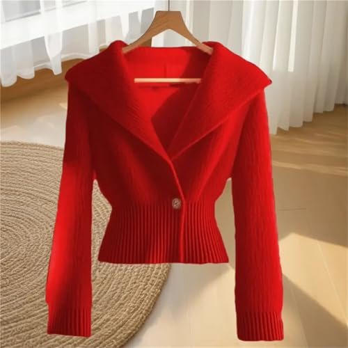 Womens Knit Cardigan Sweater Long Sleeve Loose Fit V Neck Open Front Tops Fall Winter Casual Coat3