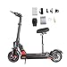 E scooter with seat, electric scooter 43km / h, 10Ah 500W fast...