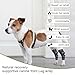 hoeslaw Dog Leg Braces for Rear Leg, Adjustable Dog Leg Sleeve Added Mobility Safety for Active Aging Dogs, Knee Support Straps for Outdoor Adventures Daliy Use Enhanced Stability (M)