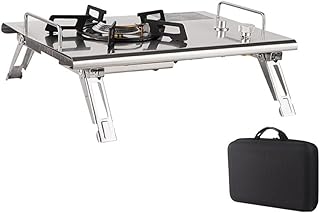 BHCASE Portable Electric Stove, Outdoor Folding Cartridge Stoves, 4000W High Power, Embeddable, Camping Picnic BBQ Table F...