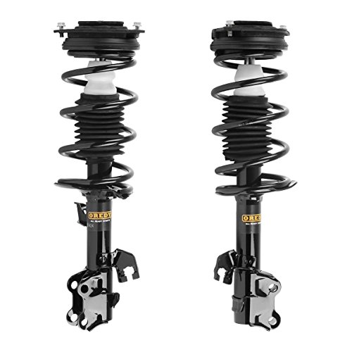 Oredy 2Pc Front Struts W/Coil Spring Assembly Replacement For 2009-2014 Nissan Cube 2007-2012 Versa -172351 172352 #TOP1