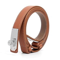 Caramel Belt Silver Buckle