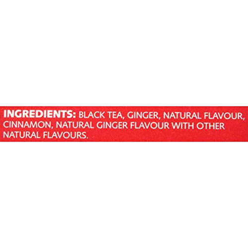 Twinings Gingerbread Joy Black Tea, 20 Count Pack Of 6, Individually Wrapped Tea Bags, Ginger & Cinnamon, Caffeinated #TOP3