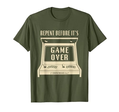 Repent Before It's Game Over ? Retro Arcade Game Christian T�V���c