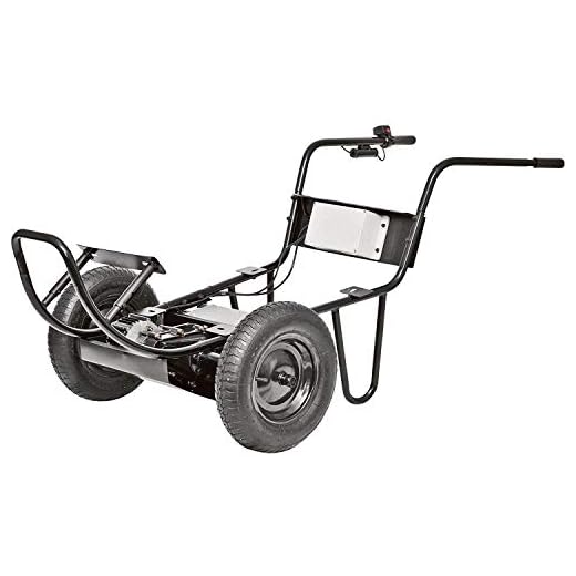 PAW 44009 Power Assist Wheelbarrow Rechargeable Electric Drive System