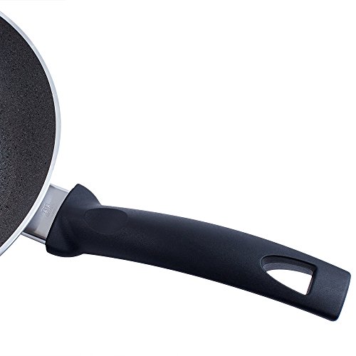 Frigideira Elba Granitium Alumínio Antiaderente 24 cm Cinza Ballarini