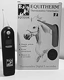  EQUIZOR - EQUITHERM Pro - Termómetro Veterinario para Caballos y Mascotas