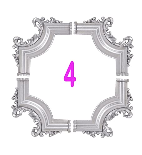 ITTA Paquete de 4 esquinas flexibles de moldeo Cover