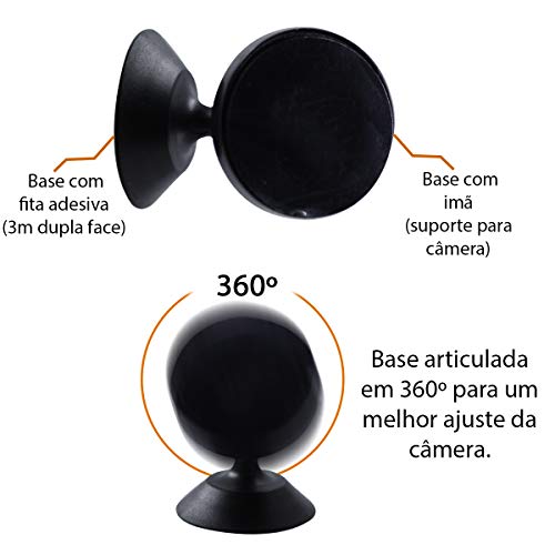 Mini Câmera Haiz Full Hd 1080p com Alerta de Movimento