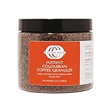 Civilized Coffee Instant Colombian Coffee Granules – Classic Roast, Non-GMO, 4.5 oz Jar