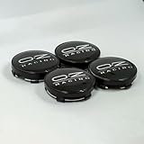 4 Pièces Voiture Cache-moyeux Cache Moyeu Compatible avec pour OZ 60mm Enjoliveur Capuchon Central,H-60mm