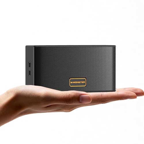 Monster Cubis Bluetooth Speaker, 15W Stereo Sound Portable...