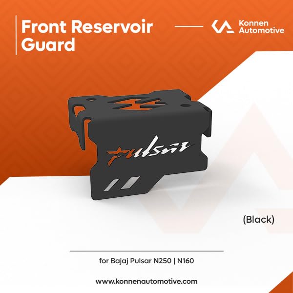 Image of Front Reservoir Guard Compatible with Bajaj Pulsar N150 /N160 /N250 /F250 (Black, Pack of 1)