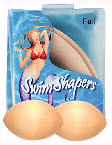 Braza Swim Shapers - Full Breast Enhancement Pads,Beige,A / B #TOP2