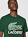 Lacoste Men's Print Cotton T-Shirt, Green, XX-Small