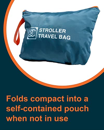 image for BC Extra Large,Heavy Duty Stroller and Car Seat Gate Check Bag,Compati