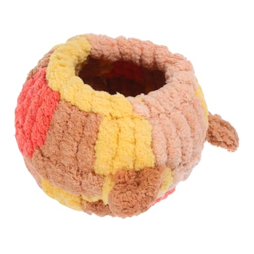 BAZEITFLOW 冬用加厚コーラルス製 インコ巣箱 小型オウム用ケージ取付簡単 温かい巣ハウス セキセイインコ 文鳥用保温寝床