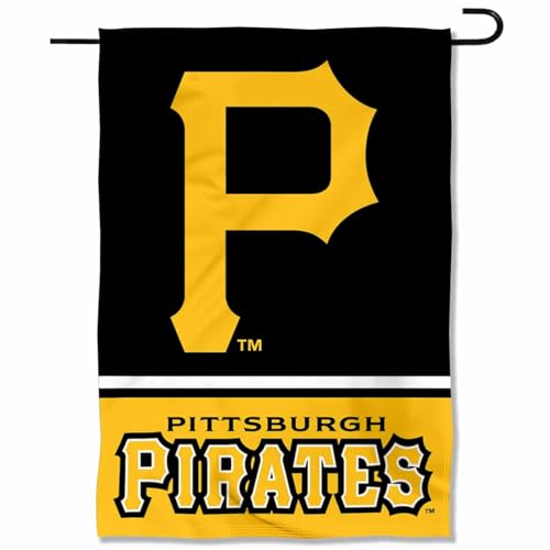 Pittsburgh Pirates Double Sided Garden Flag
