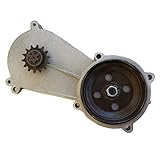 JCMOTO Transmission Reduction Gear Box Gearbox For 47cc 49c 2-Stroke Pocket Mini Bike