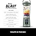 Ninja Blast Portable Blender, 530ml, Leakproof Lid & Sip Spout, Powerful Cordless Mini Blender, Rechargeable, Portable Smoothies, Protein Shakes, Blends Ice & Frozen Fruit, Forest Green, BC151UKEM