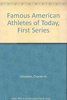 Hardcover Famous American Athletes of Today, First Series Book