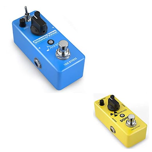 Donner Compressor Pedal, Donner Guitar Delay Pedal
